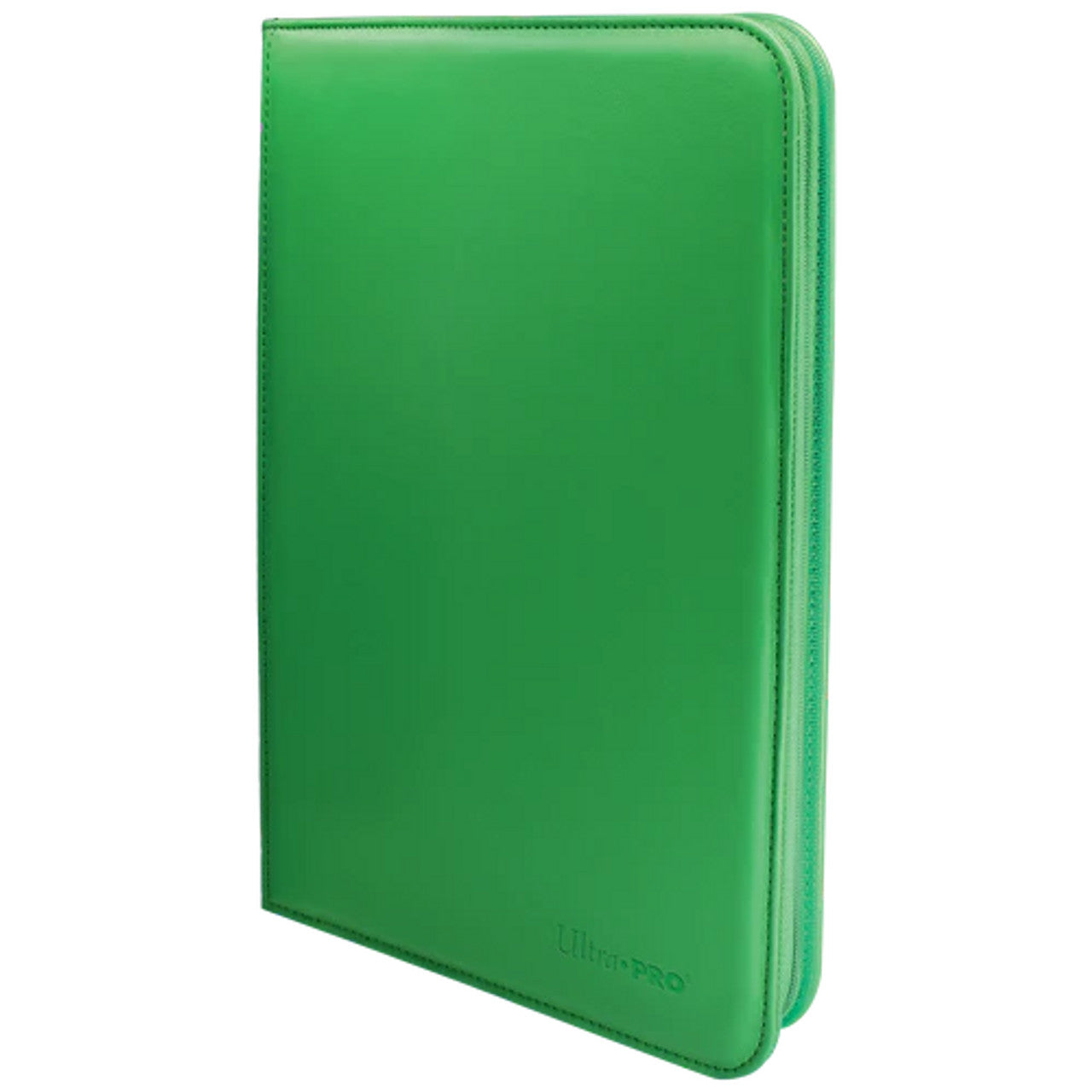 Ultra Pro: (9Pkt) Vivid Pro Binder: Zippered: Green