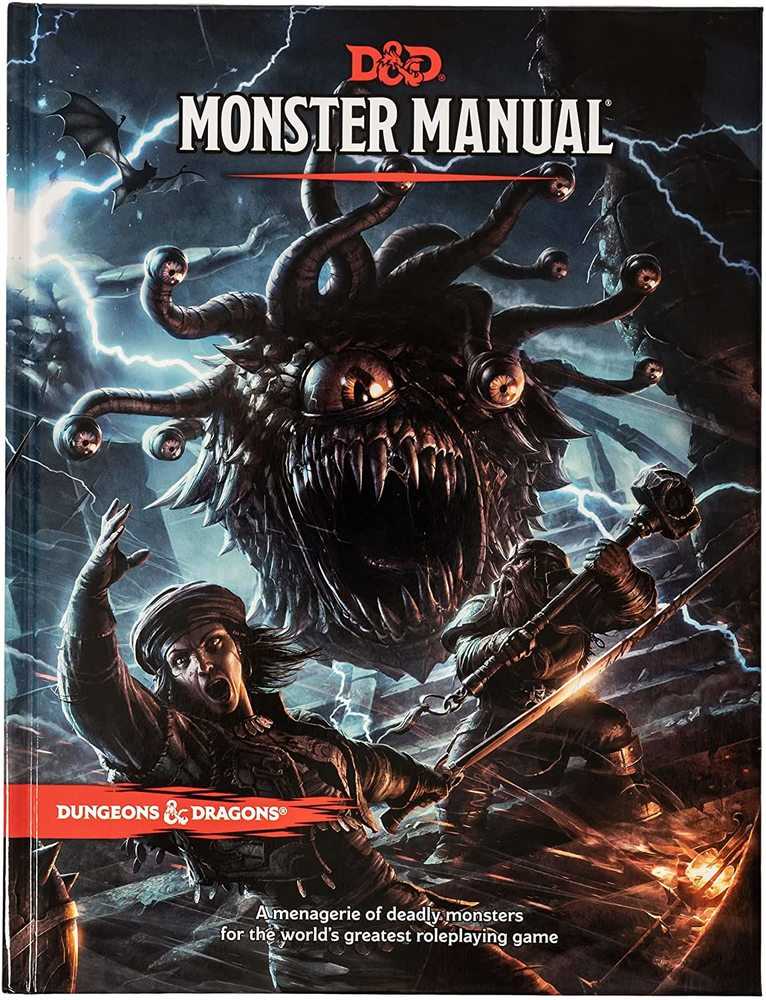 Dungeons & Dragons Role Playing Game Monster Manual Hardcover