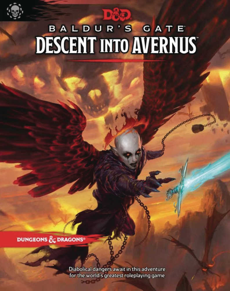 Dungeons & Dragons Role Playing Game Baldurs Gate Decent Into Avernus Hardcover