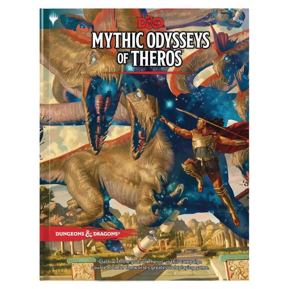 Dungeons & Dragons Role Playing Game Mythic Odysseys Of Theros Hardcover