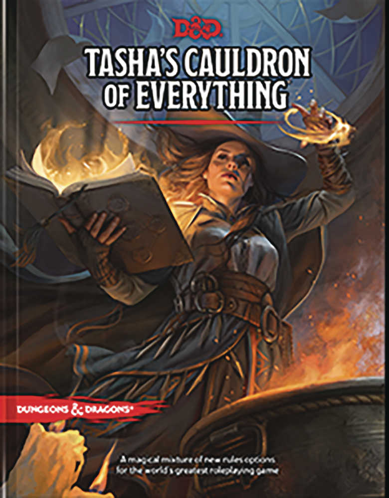Dungeons & Dragons 5e Role Playing Game Tashas Cauldron Of Everything Hardcover