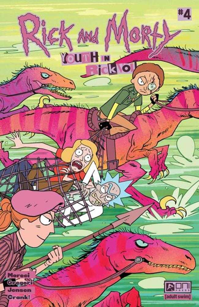 Rick And Morty Youth In Rickvolt #4 Cover B Revel (Mature)