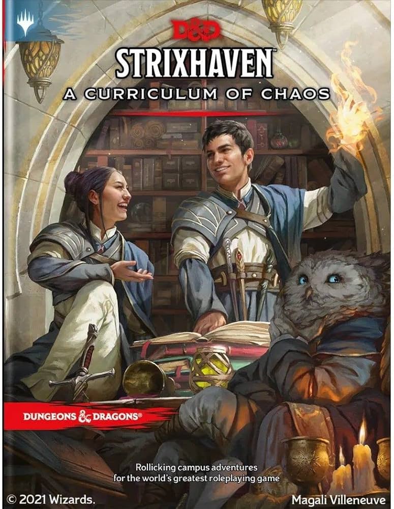 Dungeons & Dragons Role Playing Game Strixhaven Curriculum Chaos Hardcover