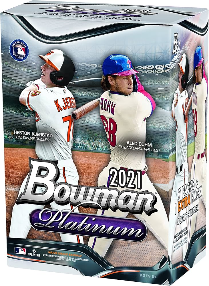 2021 Bowman Platinum MLB Baseball Blaster Box
