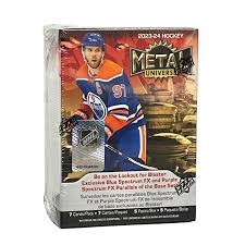 2023/24 Upper Deck Skybox Metal Universe Hockey 5-Pack Blaster Box