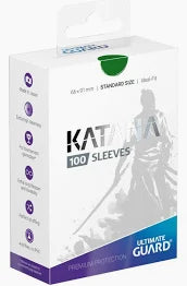 Card Sleeves: Katana Sleeves Standard Size- Green (100ct)