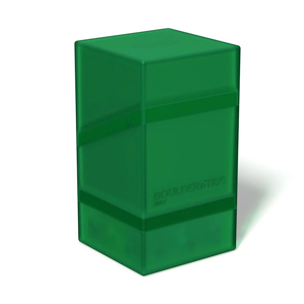 Ultimate Guard: Boulder Deck 'N' Tray Box Standard 100+: Emerald