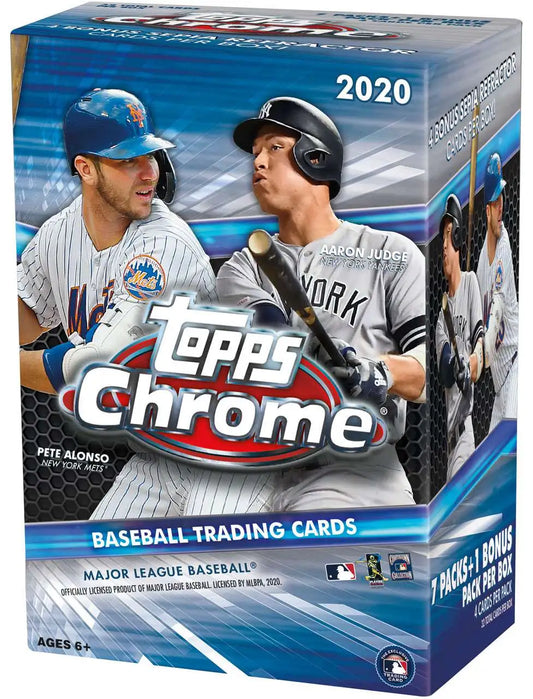 2020 Topps Chrome Baseball 8-Pack Blaster Box
