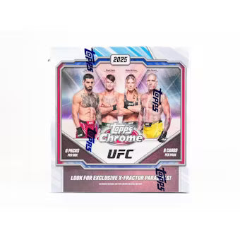 2025 Topps Chrome UFC Hobby Pack Mega Box (C)