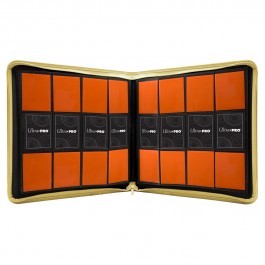 Ultra Pro Zippered PRO Binder 12 Pocket Yellow