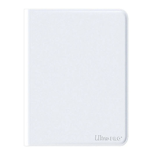 Ultra Pro: (9Pkt) Vivid Pro Binder: Zippered: White