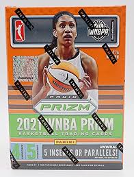 2021 Panini Prizm WNBA Basketball Fanatics 5-Pack Blaster Box