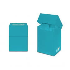 Ultra Pro 80 Card Deck Box - Light Blue