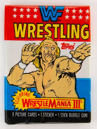 Wrestling Sports Card Single