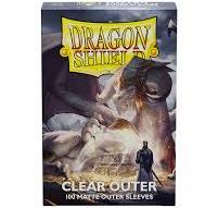 Dragon Shield Sleeves: Outer Sleeves Standard Matte - Clear 100CT