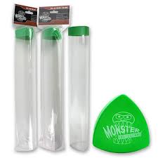 Monster TCG Gaming Prism Playmat Tube Green