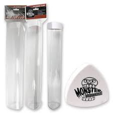 Monster TCG Gaming Prism Playmat Tube White