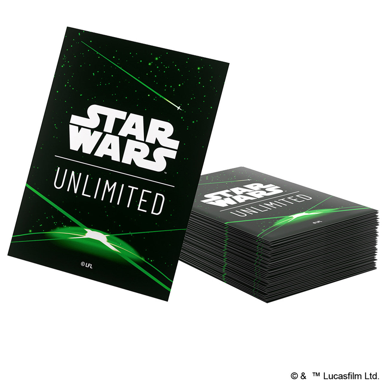 Star Wars: Unlimited Art Sleeve - Card Back Green