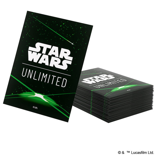 Star Wars: Unlimited Art Sleeve - Card Back Green