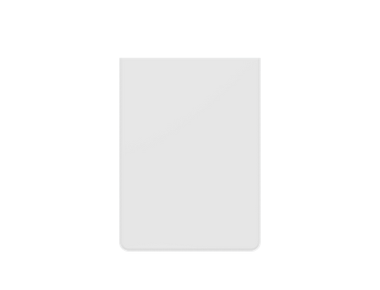 Heavy Play: Curved Sleeves: Cleric White Standard (100ct)