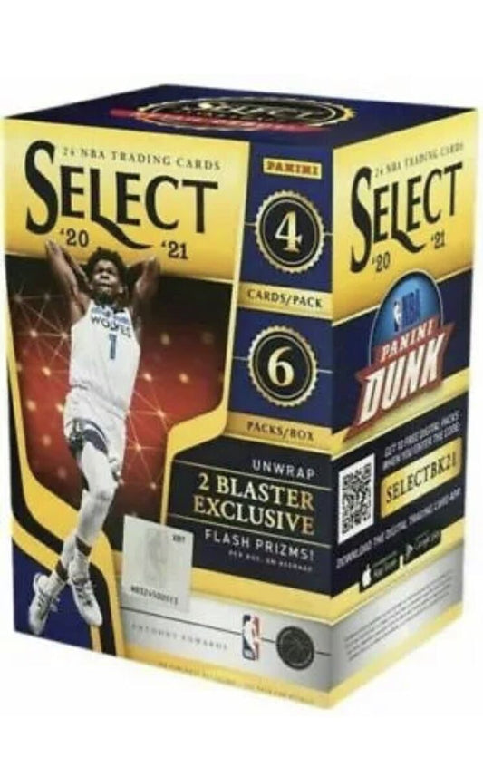 2020/21 Panini Select Basketball Blaster Box