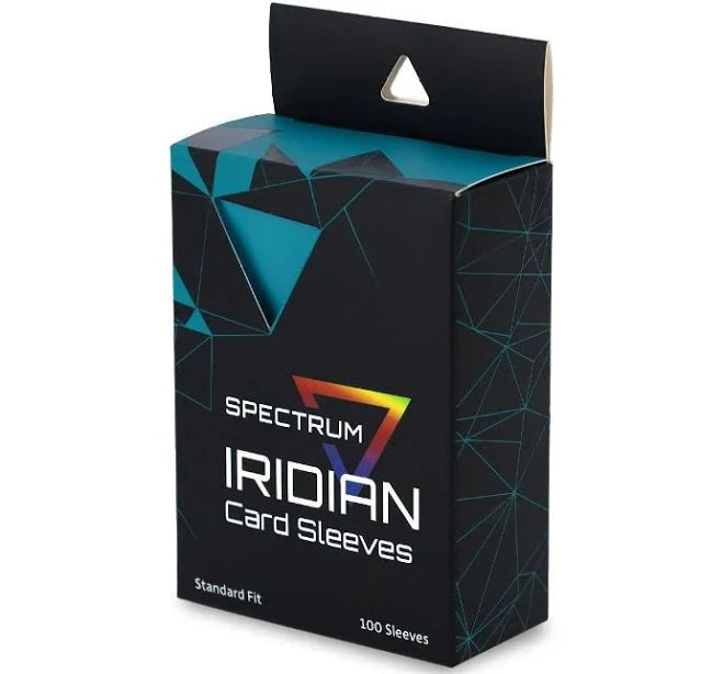 spectrum iridian card sleeves petrol